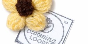 Crochet sunflower1