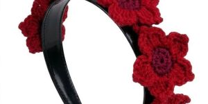 crochet hair bands