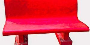 Red RCC Garden Bench