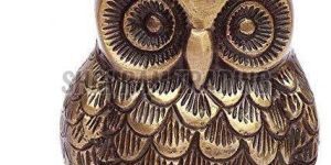 Decorative Brass Owl