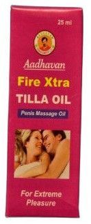 25 Ml Herbal Men Performance Fire Xtra Tilla Oil