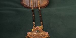 Traditional Beaded Temple Mangalsutra