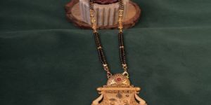 Traditional Peacock Temple Mangalsutra