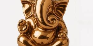 Zinc Ganesha Statue For Car Dashboard