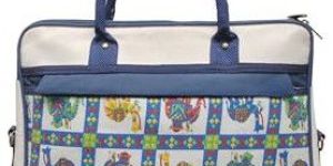 Rajasthani Print Jute Office Bag for Men and Women