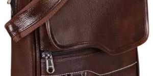 PU Leather Sling Cross Body Office Shoulder Bag for Men