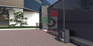 Industrial Electric Sliding Gate Motor