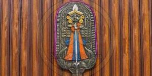 Terracotta Durga Maa Wall Hanging