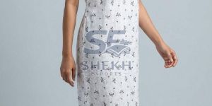 Ladies Timeless Comfort Printed Cotton Nighty