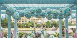 Decoration Fiber Hanging Ball