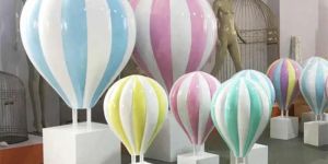 Decorative Fiber Balloon Stand
