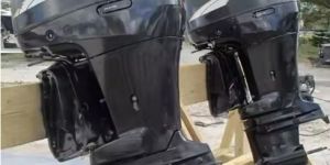 440v Flange Mount Outboard Motor Boat Engine