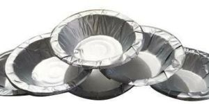 6 Inch Disposable Silver Paper Dona