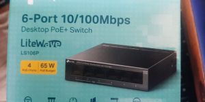 TP link6 Port POE Switch