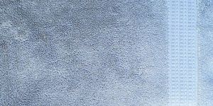 blue dobby border zero twist bath towel
