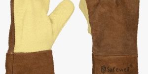 Leather Aramid Head Resistance Glove