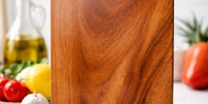 Premium Solid Acacia Wood Cutting Board for Kitchen