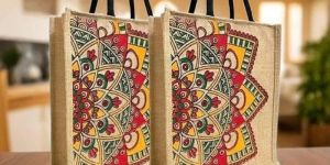 Eco Friendly Printed Jute Bags