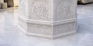 White Marble Nishan Sahib