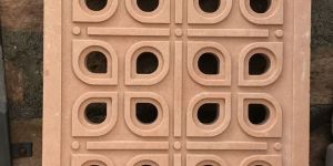 Pink Sandstone Jali