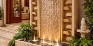 Sandstone Indoor Fountain