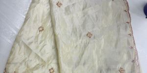 Pure Shimmer 4 Side Handwork Dupatta