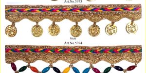 Drop Beaded Tassel Fringe Decorative Lace Trim