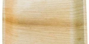 6 Inch Square Disposable Areca Palm Leaf Plates