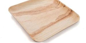9 Inch Square Areca Leaf Plate