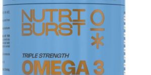 Nutriburst Triple Strength Omega-3 Fish Oil Capsules 1500mg