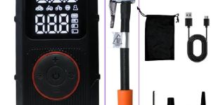 macbot car bike rechargeable tyre inflator