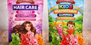 kids multivitamin hair care gummies