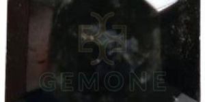 1.00 Ct Asscher Cut Natural Loose Black Diamond