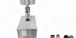 Semi Automatic Lug Cap Sealing Machine