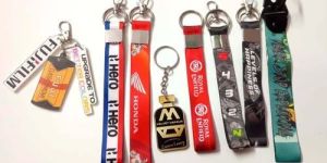 Promotional Satin Keychain