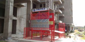 Jaypee Material Hoist with RE Bar Attachment