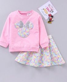 Single Jersey Printed Girl Top