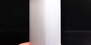 Natural Selenite Four Sided Crystal Wand