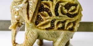 Soapstone Carved Elephant
