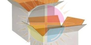 White Corrugated Box