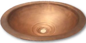 Copper Round Wash Basin
