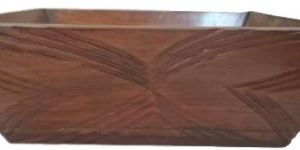 Wooden Square Wash Basin