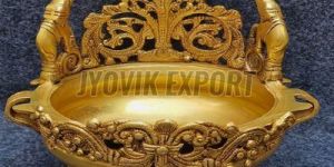 Golden Brass Urli
