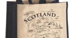Premium Jute Printed Shopping Bag