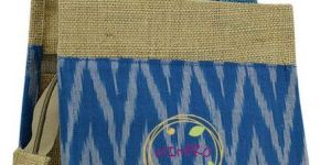 Reusable Printed Jute Tote Bag