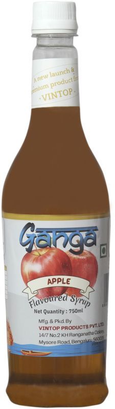 Ganga Apple Flavoured Syrup 750ml