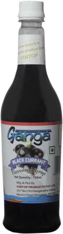 Ganga Black Currant Flavoured Syrup 750ml