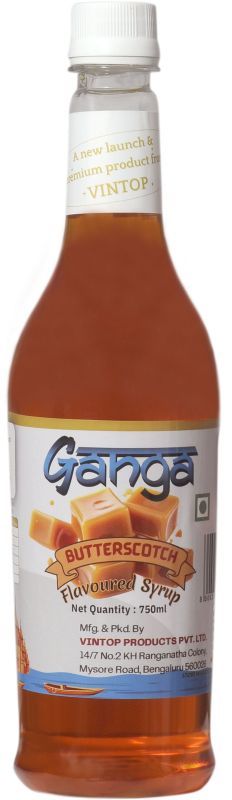 Ganga Butterscotch Flavoured Syrup 750ml