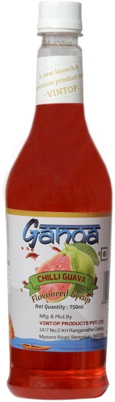 Ganga Chilli Guava Flavoured Syrup 750ml