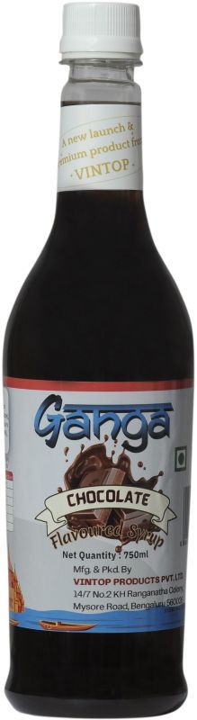 Ganga Chocolate Flavoured Syrup 750ml